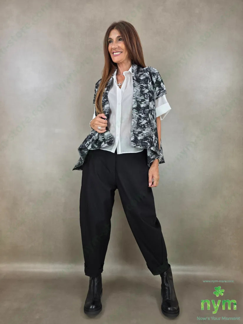 pantalone cuciture dietro bengalina 79vi19ny2ea - PANTALONE