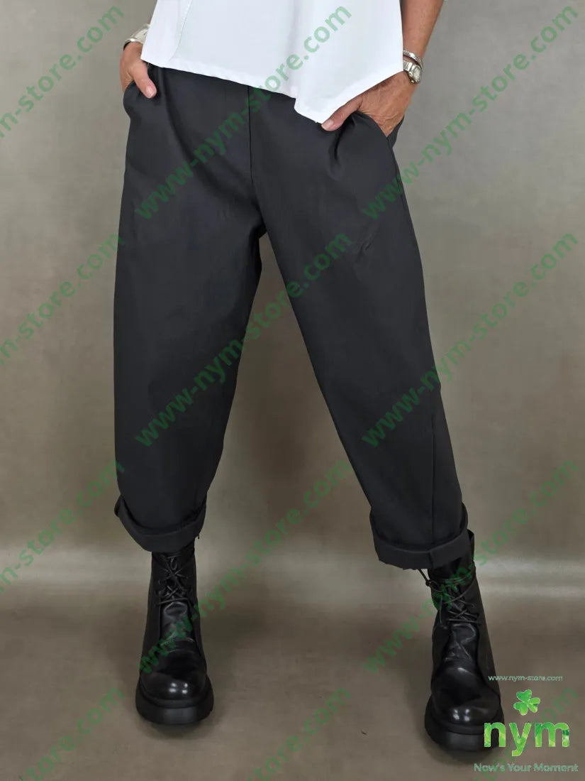pantalone cuciture dietro bengalina 79vi19ny2ea - U / ANTRACITE / AI26 - PANTALONE