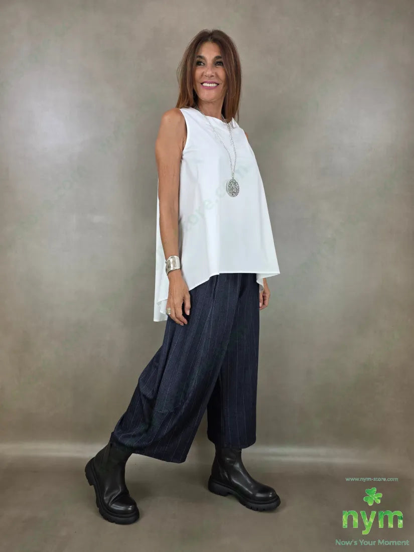 pantalone denim gessato 64vi31pl5ea - U / DENIM / AI26 - PANTALONE