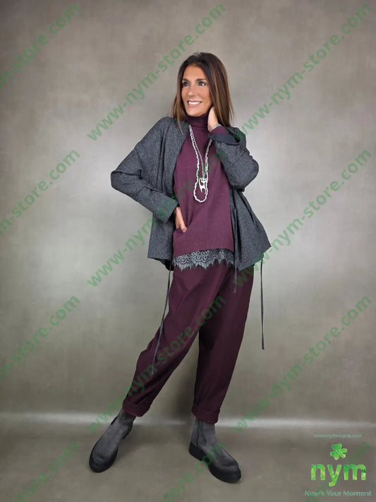 pantalone dettaglio imbuto bengalina 79vi19ny2ea PANTALONE