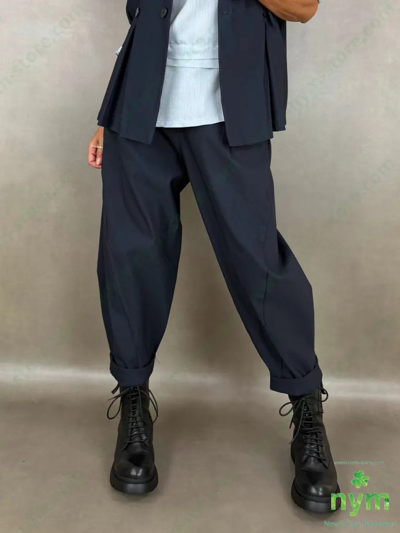 pantalone di bengalina tasca ad asola 79vi19ny2ea - U / BLU / AI26 - PANTALONE