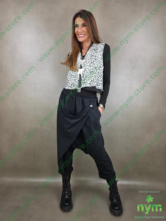 pantalone felpa pareo bottone 95co5ea PANTALONE