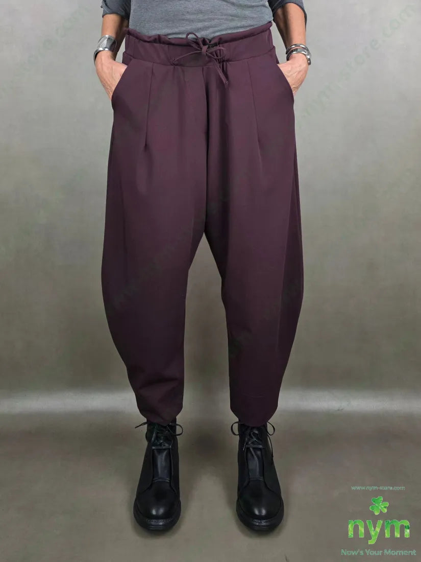 pantalone frescolana coulisse 62pl25vi8wo5ea 1 / BORDO / AI25 PANTALONE
