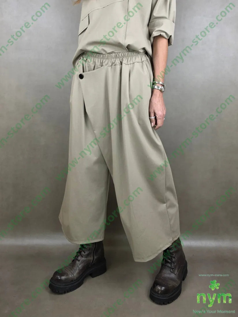 pantalone gaucho e pareo 66co29pa5ea U / BEIGE / PE26 PANTALONE