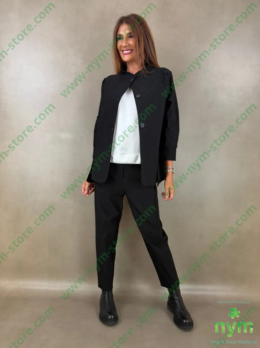 pantalone in bengalina una tasca 79vi19ny2ea - PANTALONE