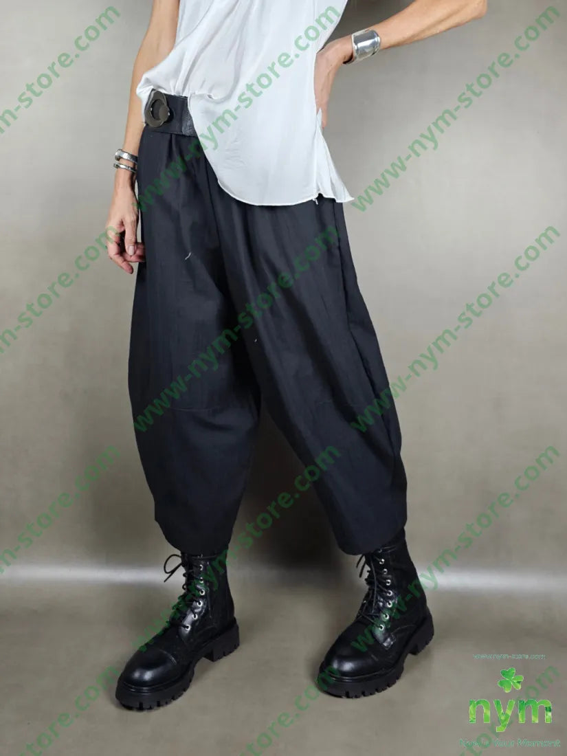 pantalone lino ad anfora 51pl40co9li PANTALONE