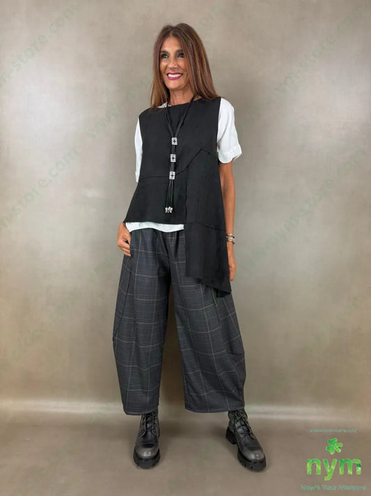 pantalone madras largo 63pl34vi3ea - U / ANTRACITE / AI26 - PANTALONE