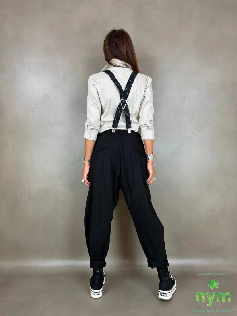 Pantalone mano calda tasche asola dietro 65co30pa5ea - U / NERO / AI26 - PANTALONE