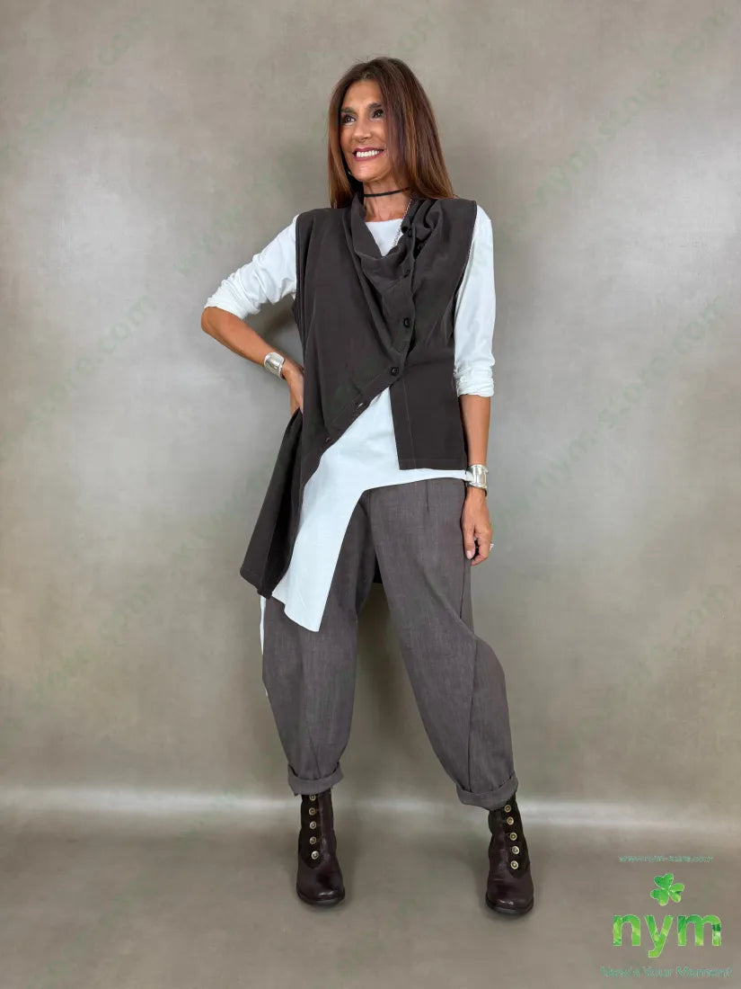 pantalone melange tasche asola 65vi30ny5ea - U / FANGO S. / AI26 - PANTALONE