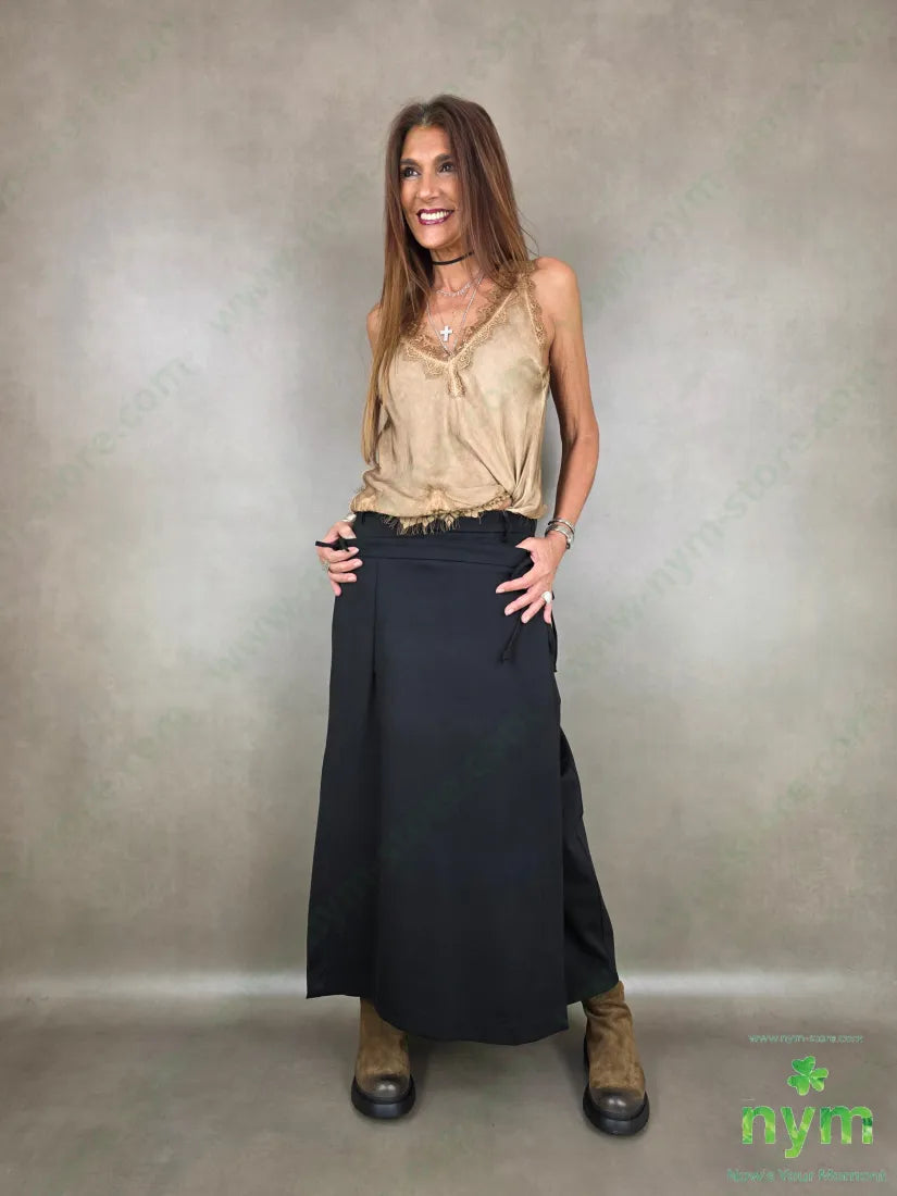 Pantalone Milano Stitch doppio pannello N 60vi35pa5ea - U / NERO / AI26 - PANTALONE