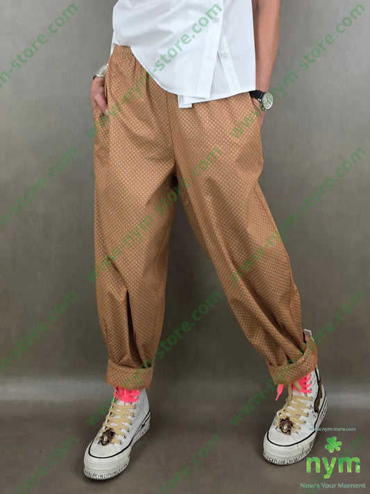 pantalone occhio di pernice 98co2ea - U / CORALLO / PE26 - PANTALONE