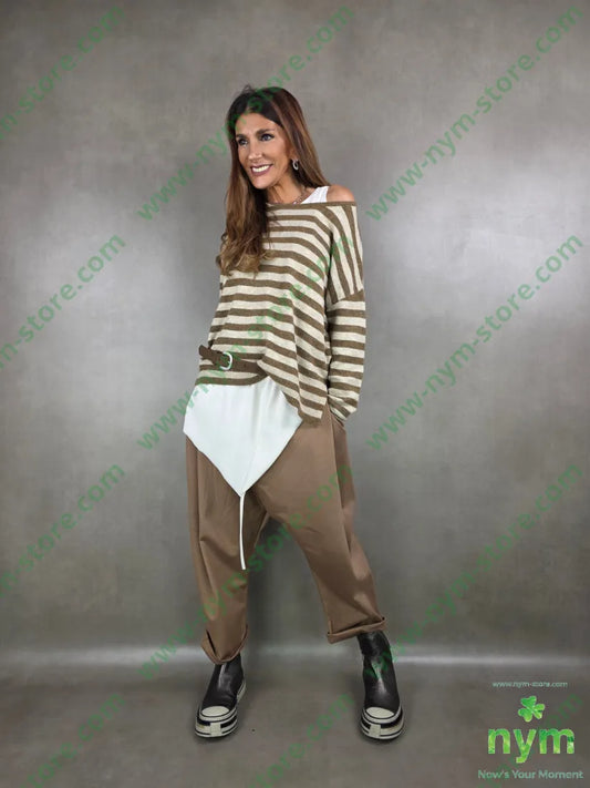 pantalone pinces piatta punto mi 52co40ny8ea PANTALONE