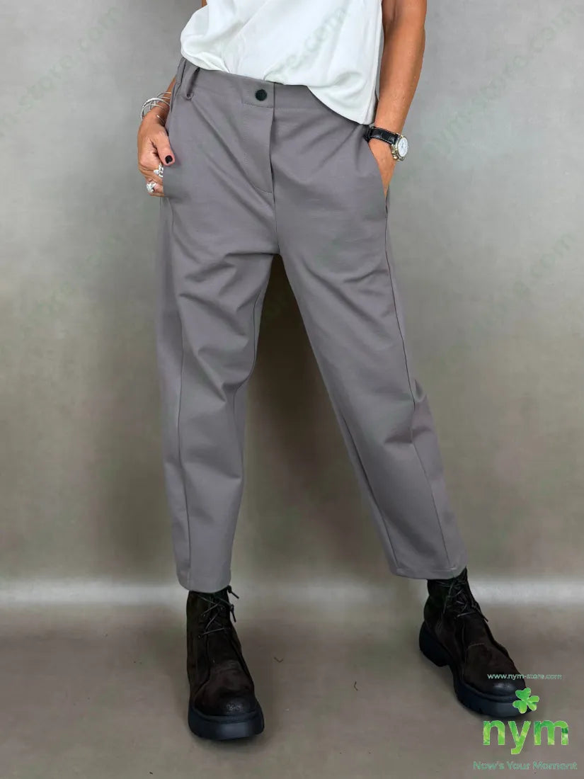 Pantalone punto roma una tasca dietro 65vi30ny5ea - U / FANGO / AI26 - PANTALONE