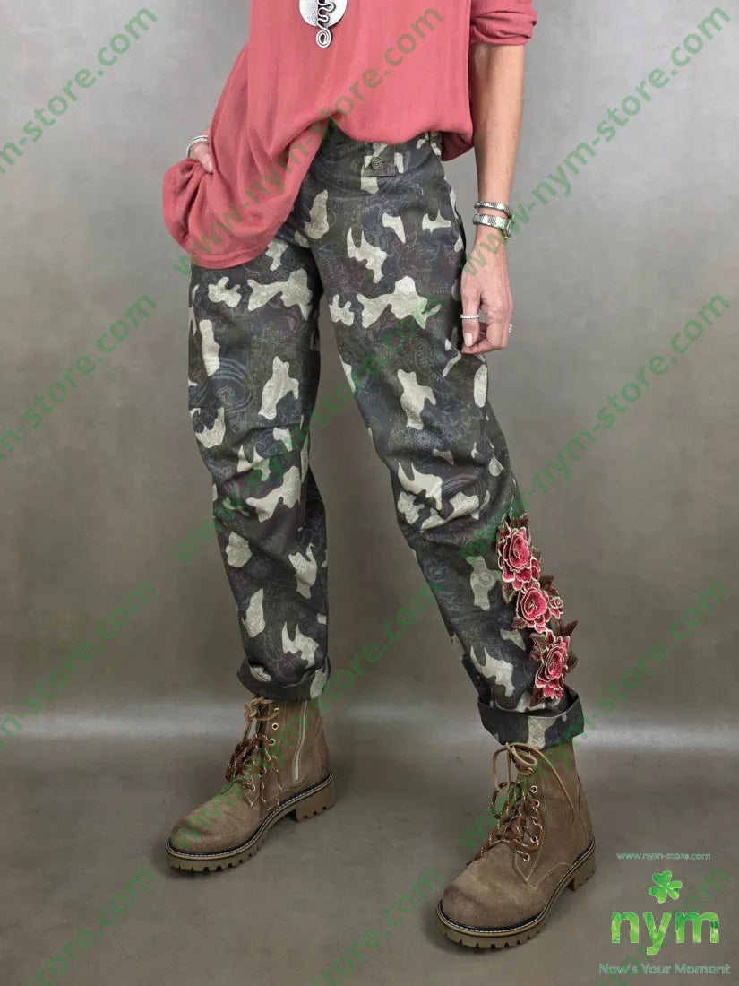 pantalone stampa camouflage 97co3ea PANTALONE