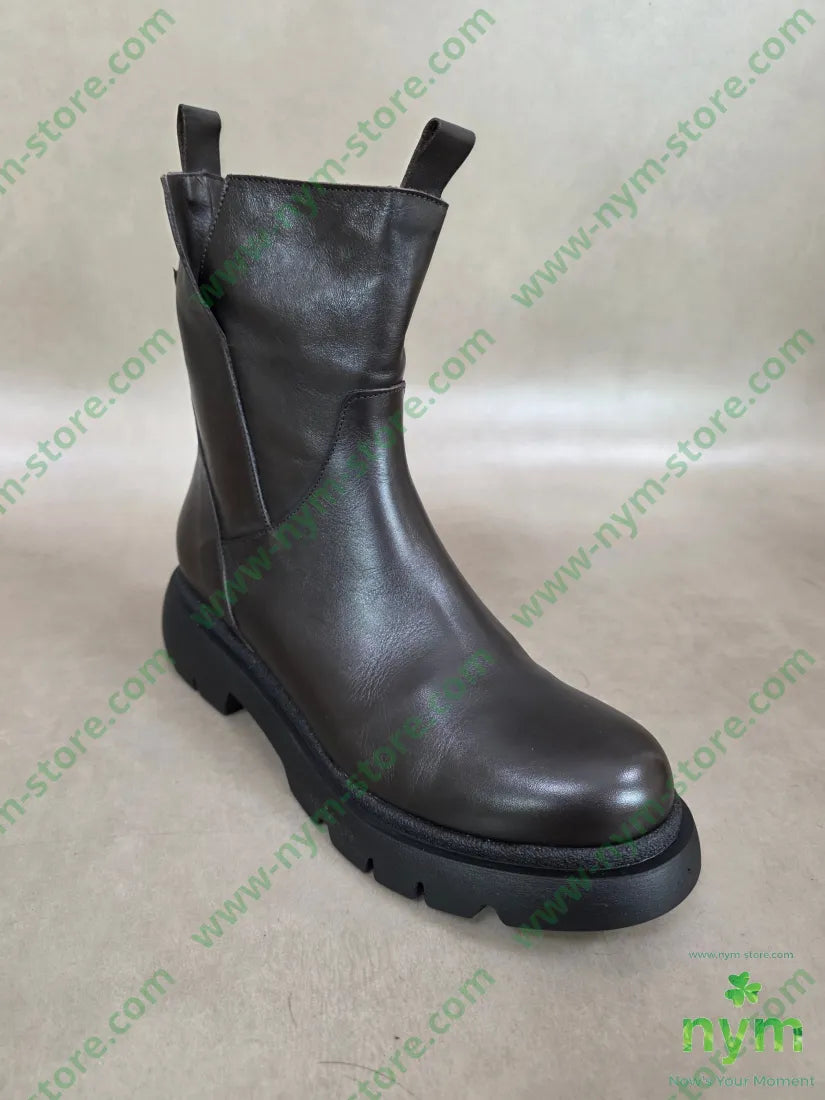 polacchino spacco lato vera pelle - SCARPE