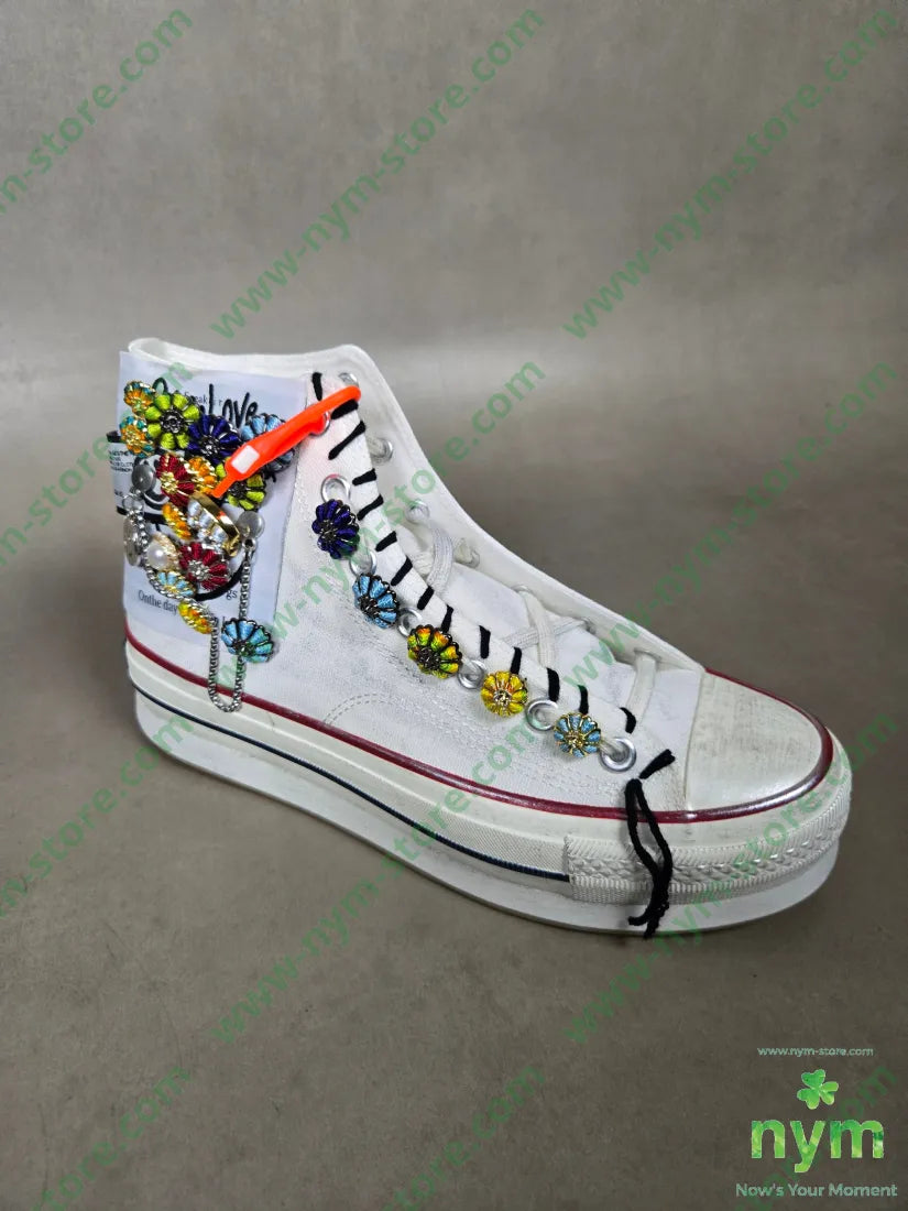 sneaker bottoni multicolor SCARPE