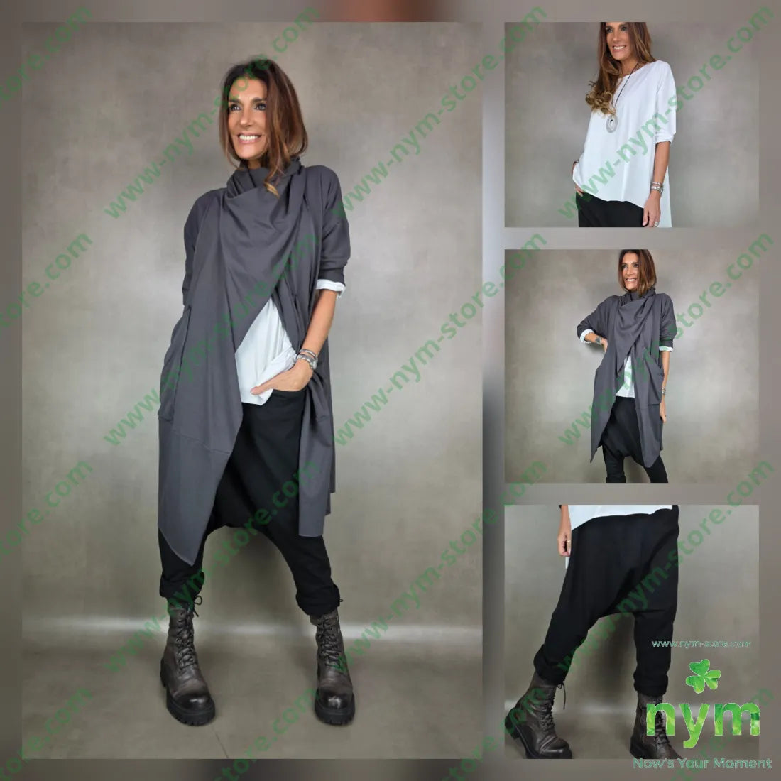 spolverino collo incrociato 100co CAPOSPALLA