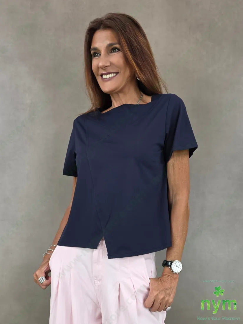 ts mc corta triangolo 95co5ea - U / BLU / PE26 - TSHIRT
