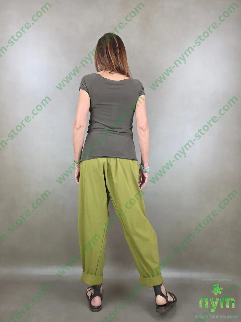 tshirt a giro ampio misto seta 89md6ea5se - TSHIRT