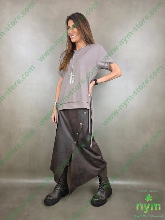 tshirt con pendenti bielastico 95co5ea TSHIRT