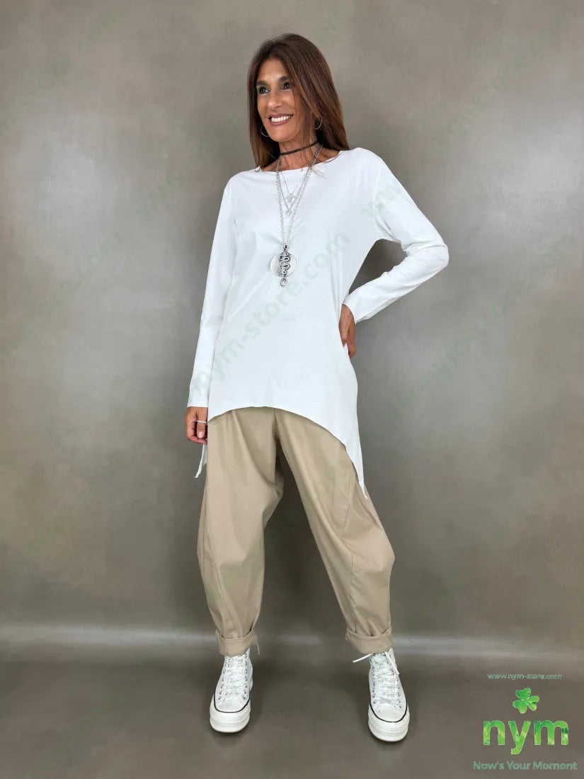 tshirt cotone sorriso fondo - TSHIRT