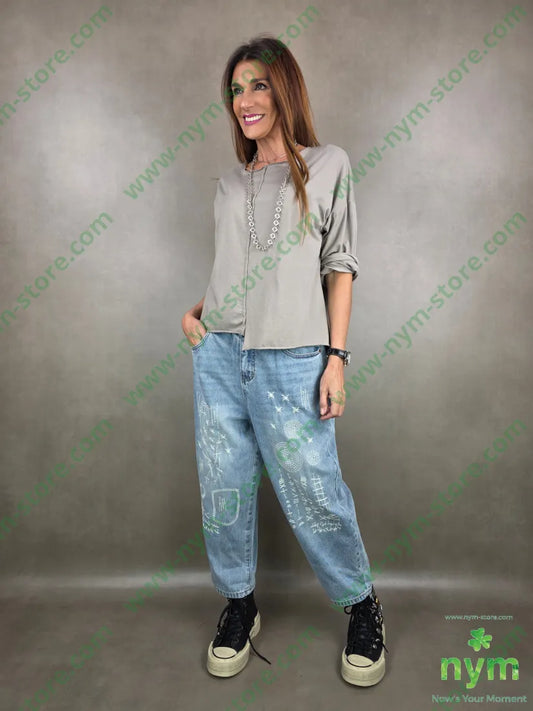 tshirt cucitura centrale tessuto jersey 100co TSHIRT