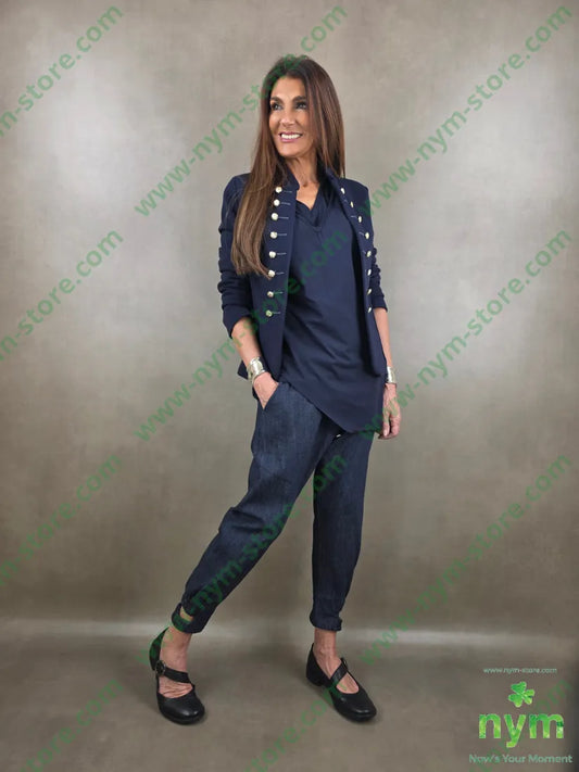 tshirt doppio scollo bielastico 95co5ea - TSHIRT