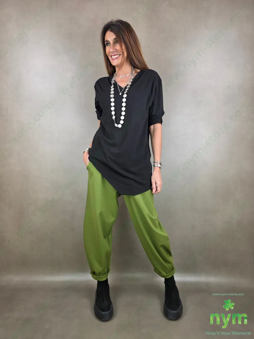 tshirt doppio scollo bielastico 95co5ea TSHIRT