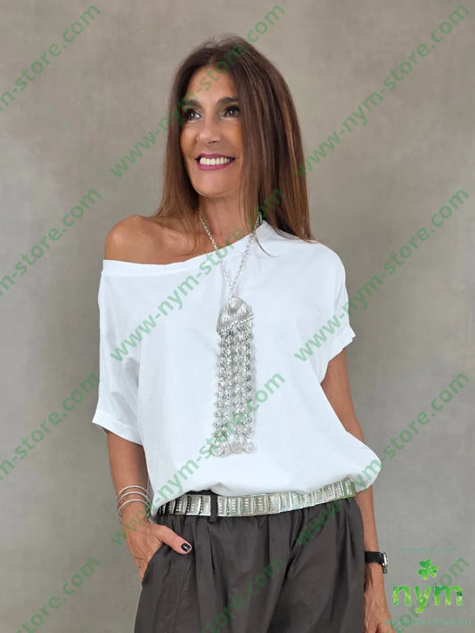 tshirt manica kimono 100co - U / BIANCO / PE26 - TSHIRT
