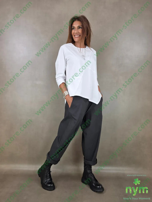 tshirt taschino a triangolo 95co5ea - U / BIANCO / AI26 - TSHIRT