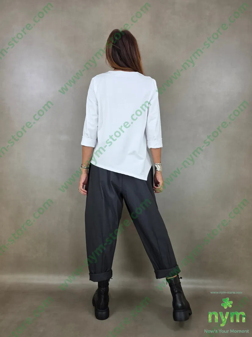 tshirt taschino a triangolo 95co5ea - U / BIANCO / AI26 - TSHIRT