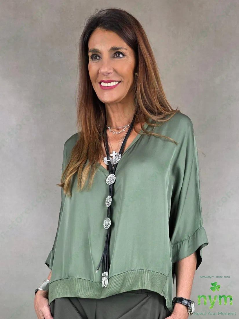 tunica bordi costina 100vi U / MILITARE / AI25 CAMICIA