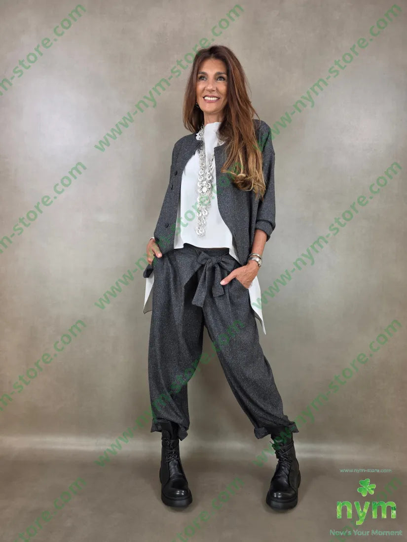 tunica di cotone scollata dietro 100co - U / PERLA / AI26 - CAMICIA