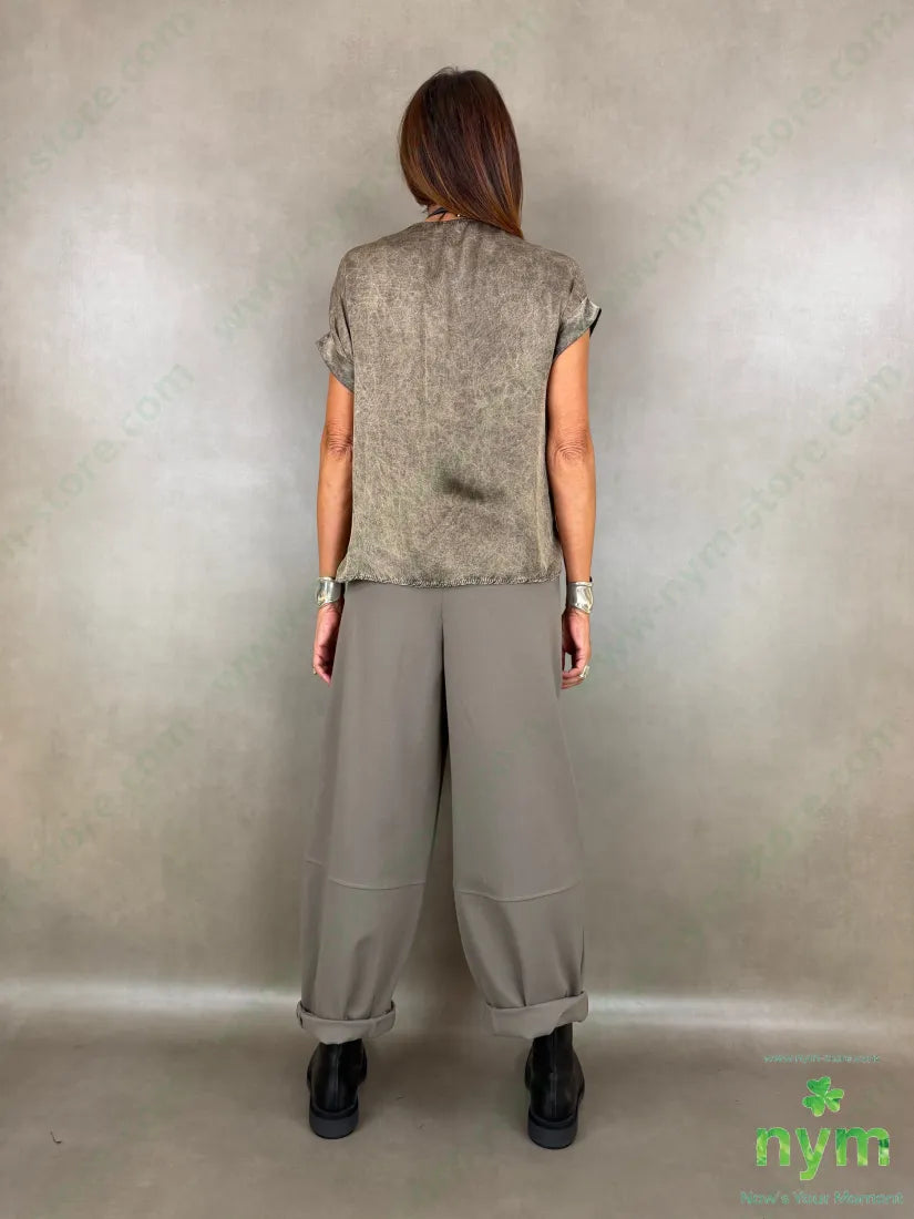tunica effetto marmorizzato 100vi - U / FANGO S. / AI26 - CAMICIA