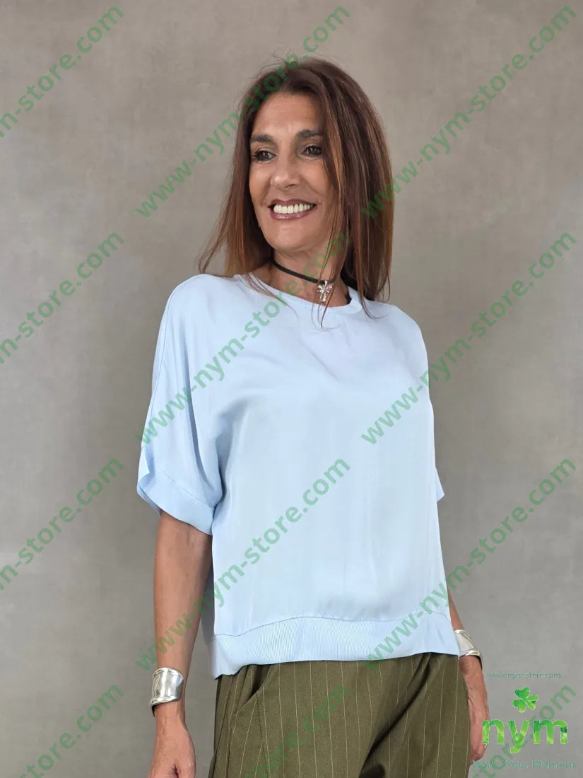 tunica gc bordi costina 100vi - U / AZZURRO / AI26 - CAMICIA
