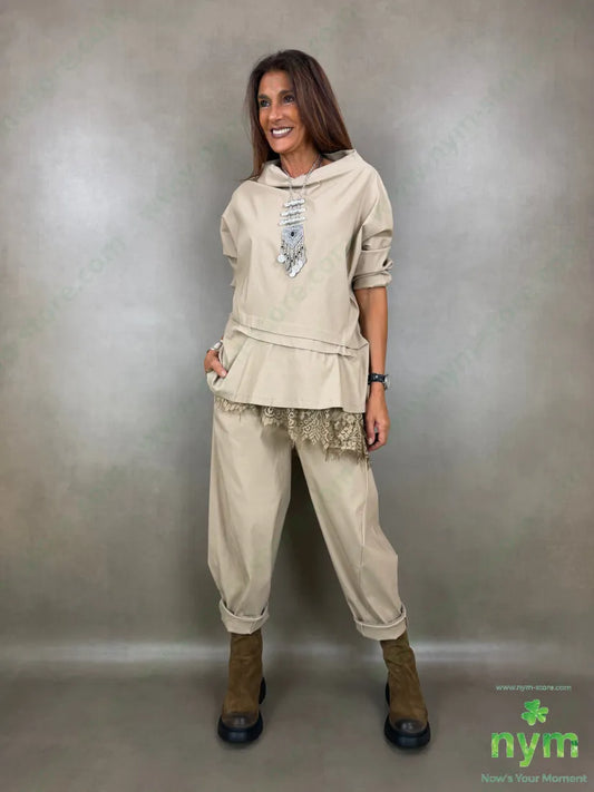 tunica in bengalina piega 79vi19ny2ea - CAMICIA