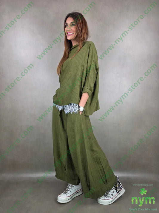 tunica quadrata tessuto riga 98vi1pl1co CAMICIA