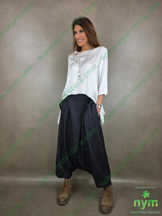 tunica stondata elastan 96vi4ea CAMICIA