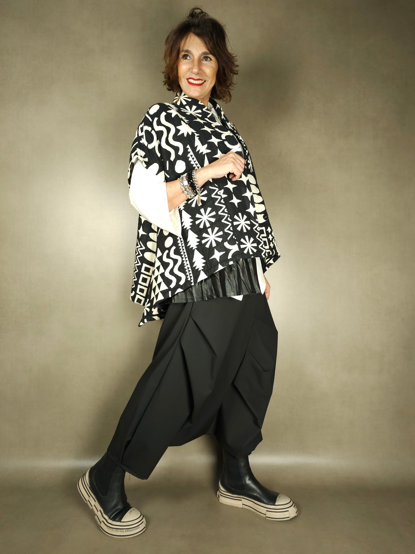 giacca kimono jacquard 62co38pl