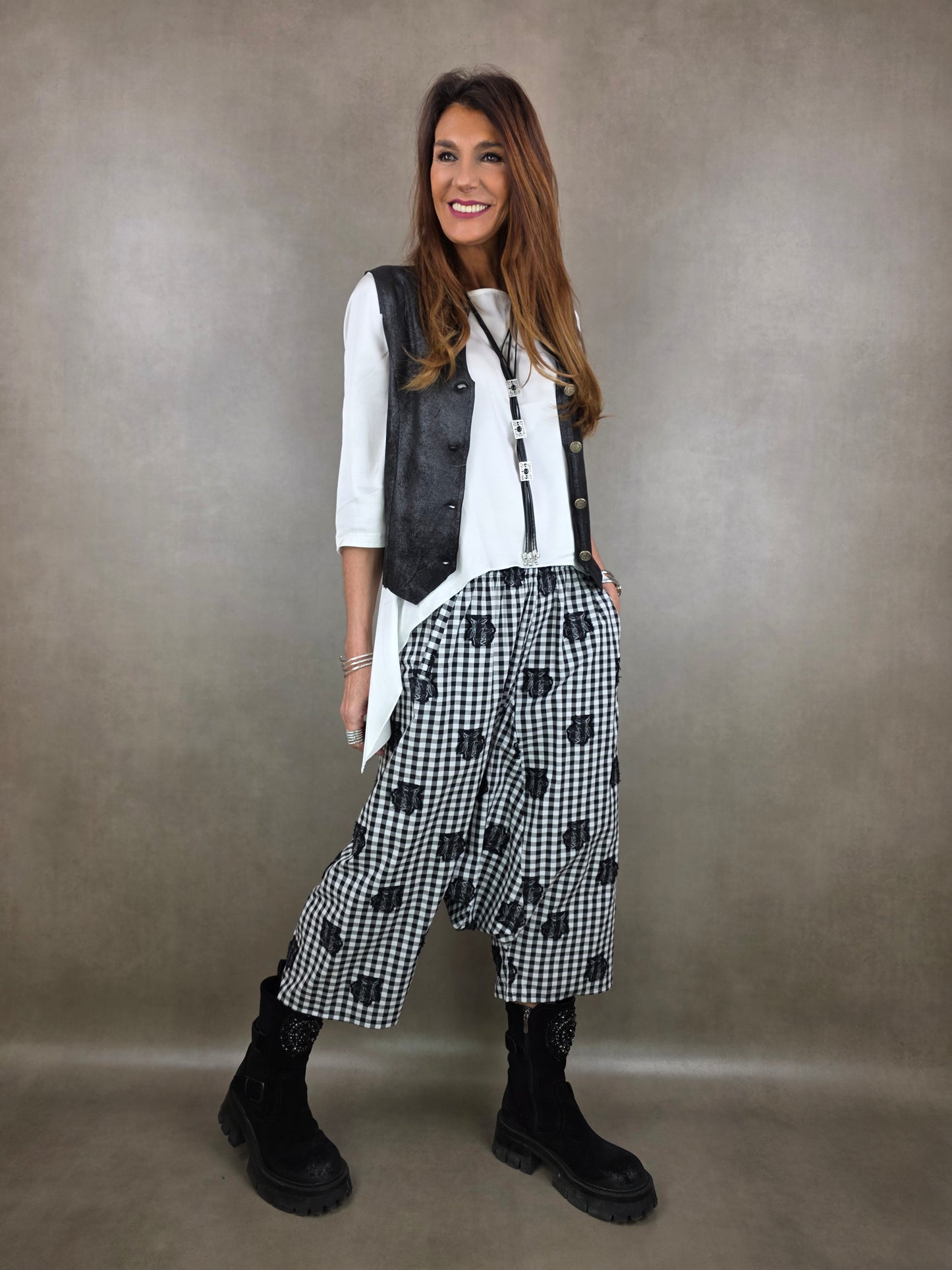 pantagonna quadro rose 100co