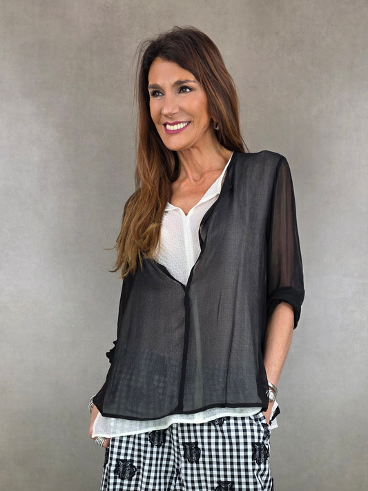 tunica due tessuti scollo profondo t1100vit2100pl