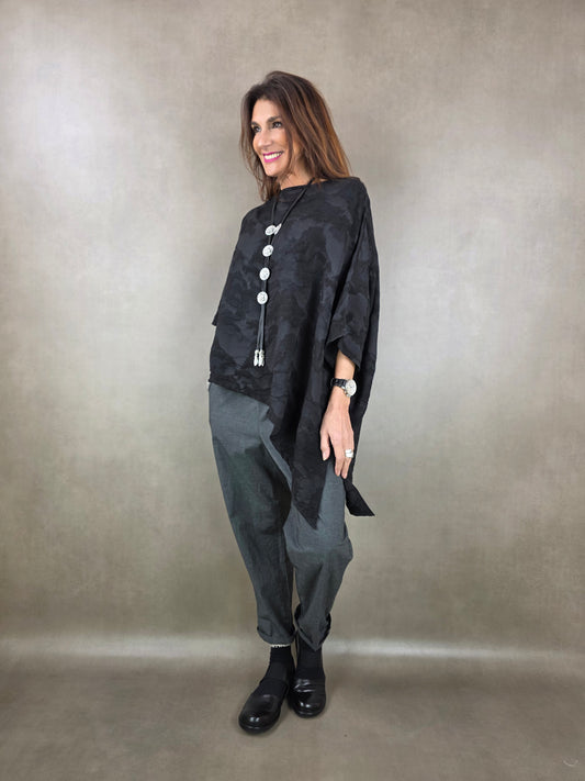 super-over tunic with one slit cloud fabric 70vi15li15ny