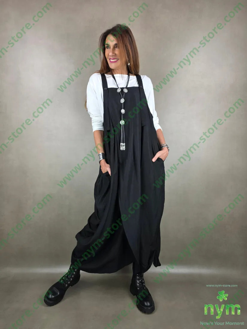 abito a salopette 42pl32co15pa11li ABITO