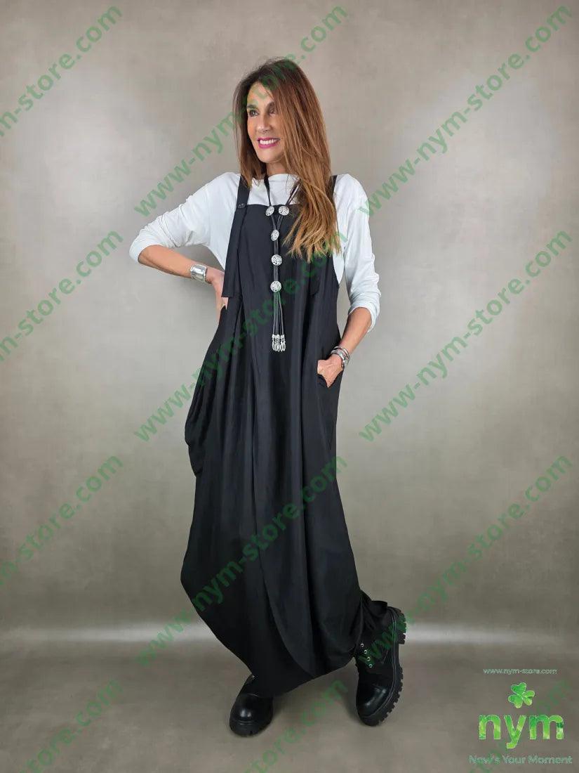 abito a salopette 42pl32co15pa11li ABITO