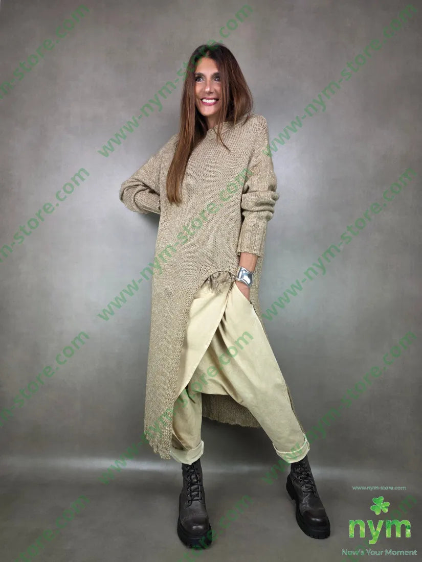 abito aperto davanti 35pl39pc9pa8wo4wm5of U / CAMMELLO / AI25 ABITO