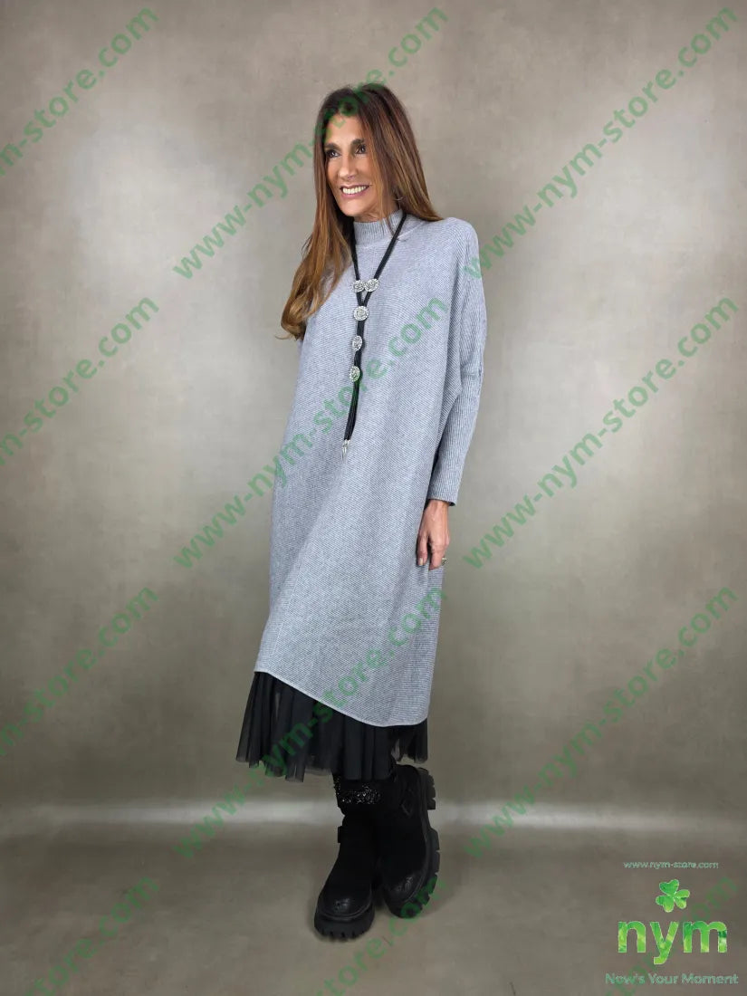 abito costine in maglia 40vi28ny22pl10wo ABITO