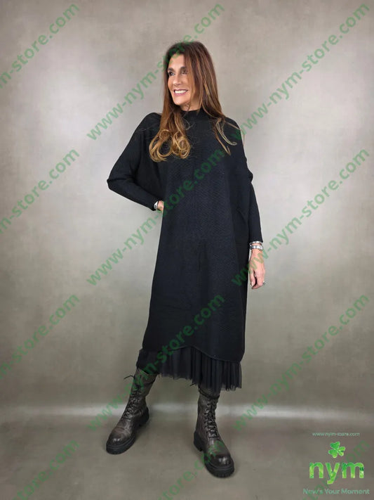 abito costine in maglia 40vi28ny22pl10wo ABITO