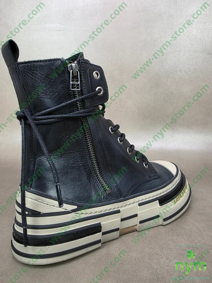 anfibio corto due zip pelle SCARPE