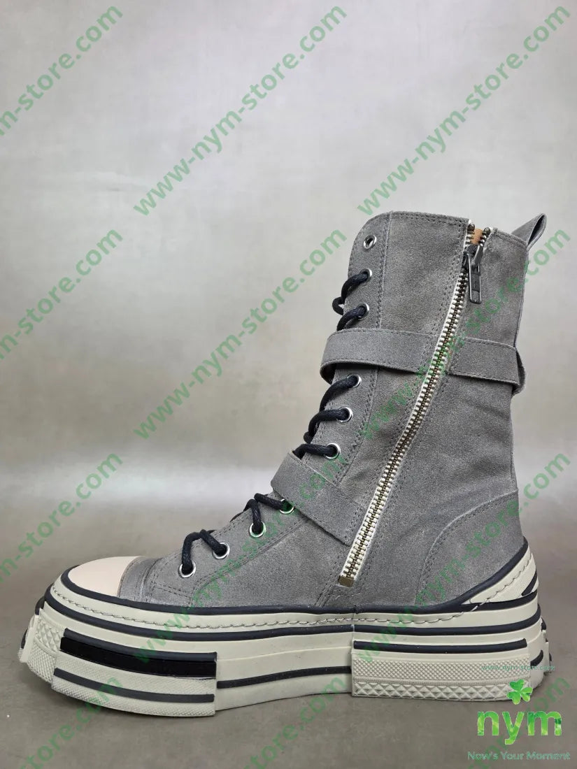 anfibio crosta vintage due cinturini SCARPE