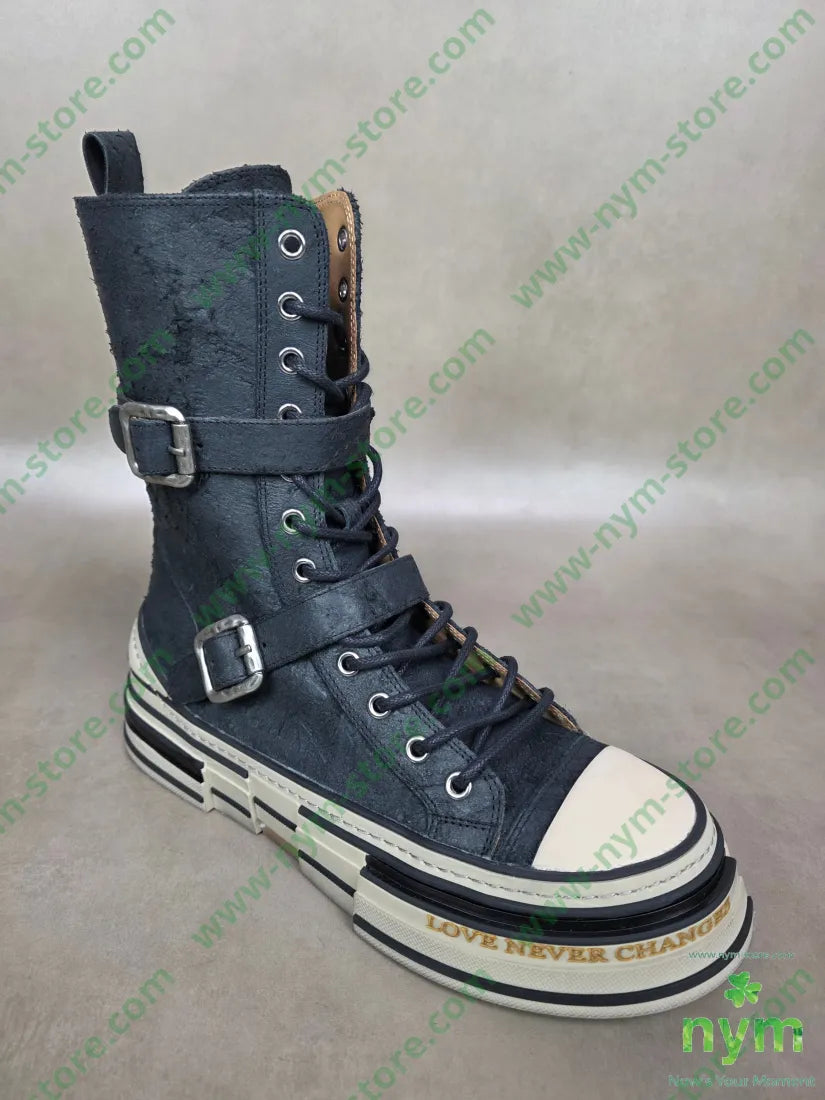 anfibio crosta vintage due cinturini SCARPE